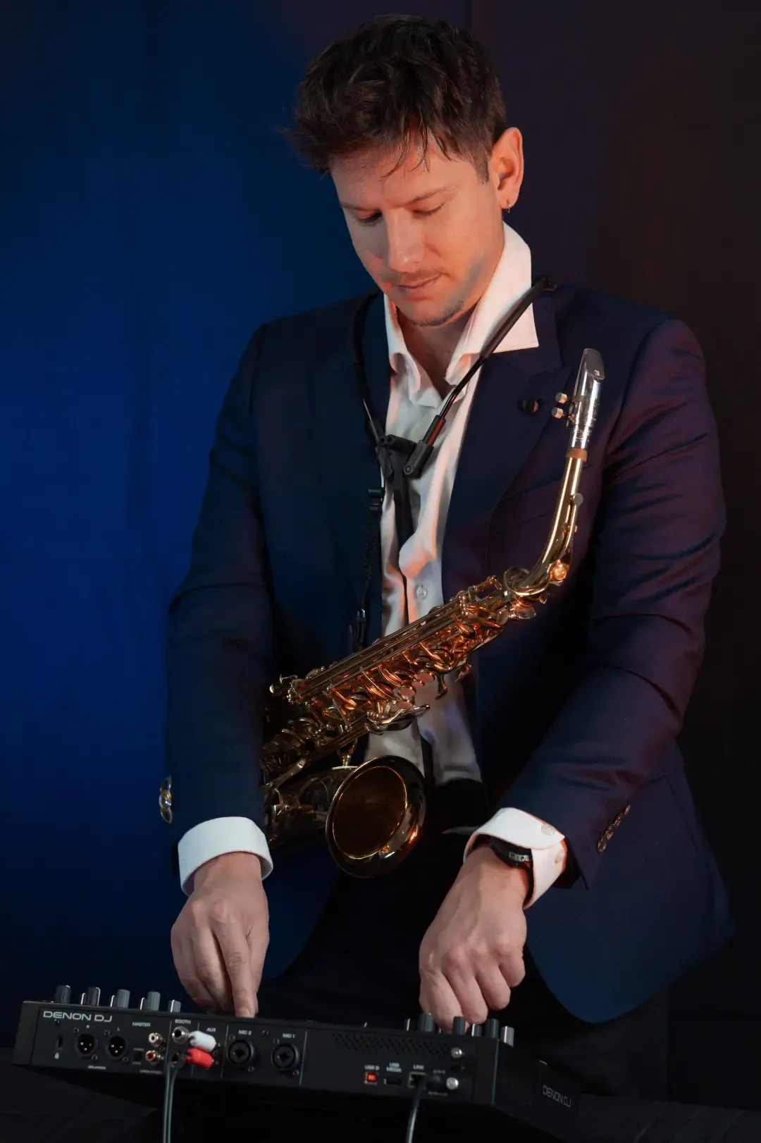 Custom live saxophone and DJ performance for a corporate event in Australia